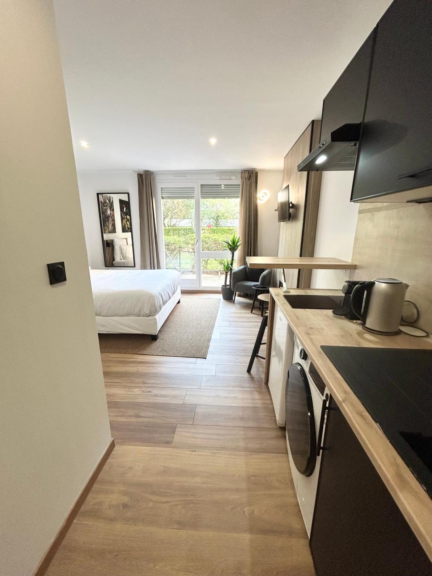 Studio 100M Gare Part-Dieu/Terrasse/Parking Prive Lyon Ngoại thất bức ảnh